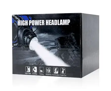 פנס ראש לד מקצועי דגם HeadLamp