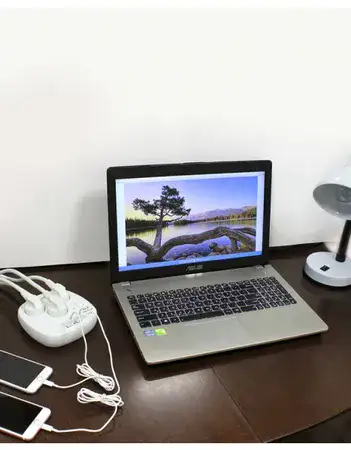מטען USB שולחני + מפצל OMEGA