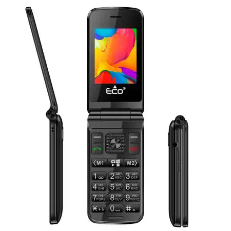 פלאפון סלולרי למבוגרים ECO FLIP Phone 4G