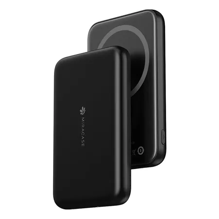מטען נייד MagSafe מהיר 5000mAh שחור Miracase MWPB5000