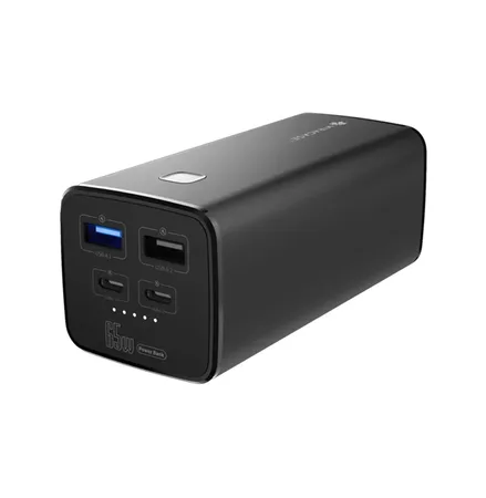מטען נייד 20000mAh 65W עם טעינה מהירה ללפטופ ולסמארטפון Miracase MPB2065W