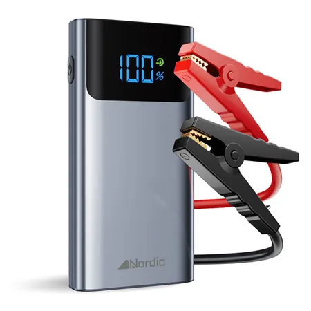 בוסטר התנעה לרכב 6000mAh לרכבי בנזין ודיזל Nordic QS001